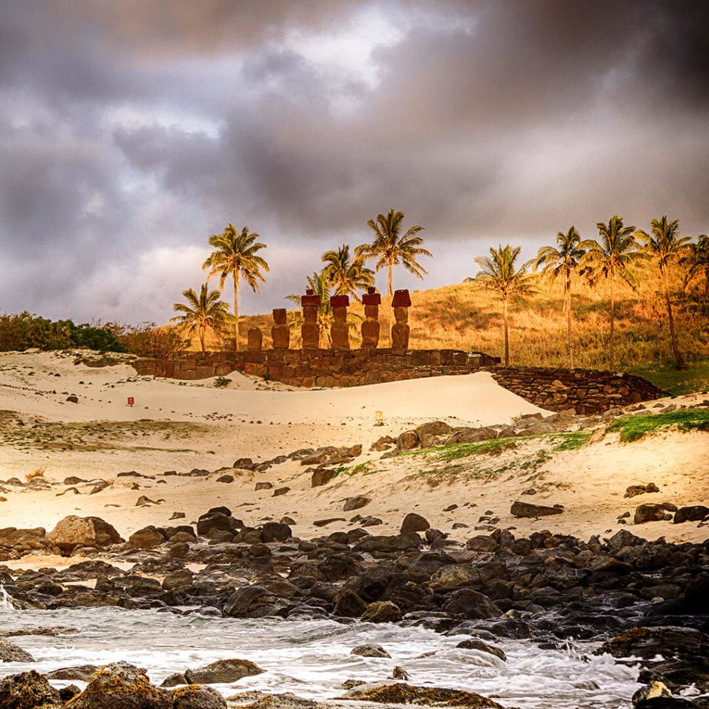 Anakena ~ traboccante di bellezza 1 Spiaggia di Anakena Isola di Pasqua