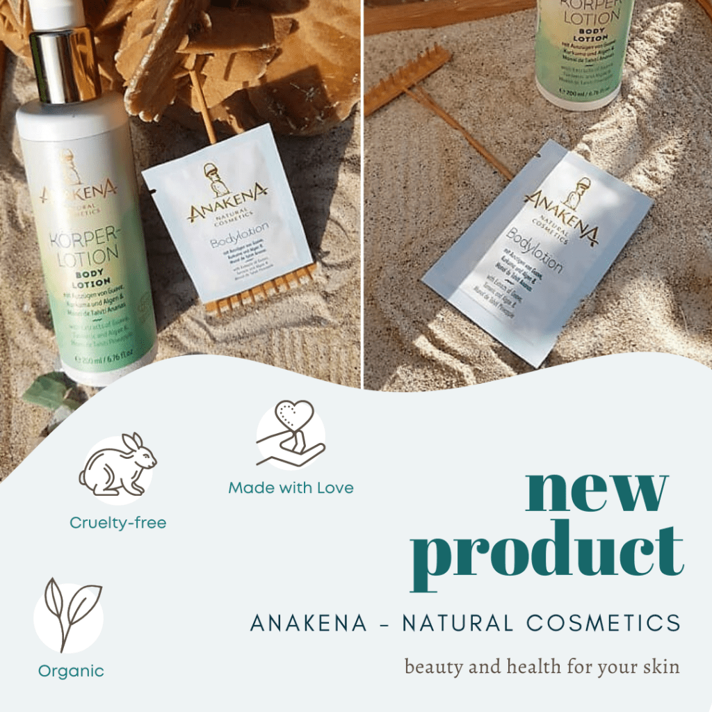 Neu im Sortiment: Sachets Körperlotion Anakena 1 Sachet Körperlotion Anakena