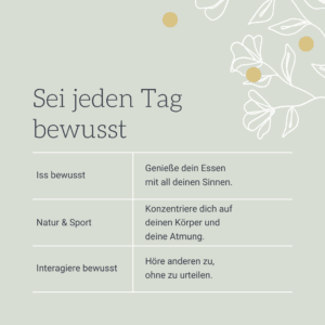 In the hustle and bustle of everyday life: ways to improve self-care 7 7